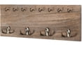 thumbnail image 1 of Excello Global Products Rustic, Shabby Chic Wall Mounted Hanging Entryway Coatrack Organizer. 24x8 - GPP-0017 - GPP-0017, 1 of 5