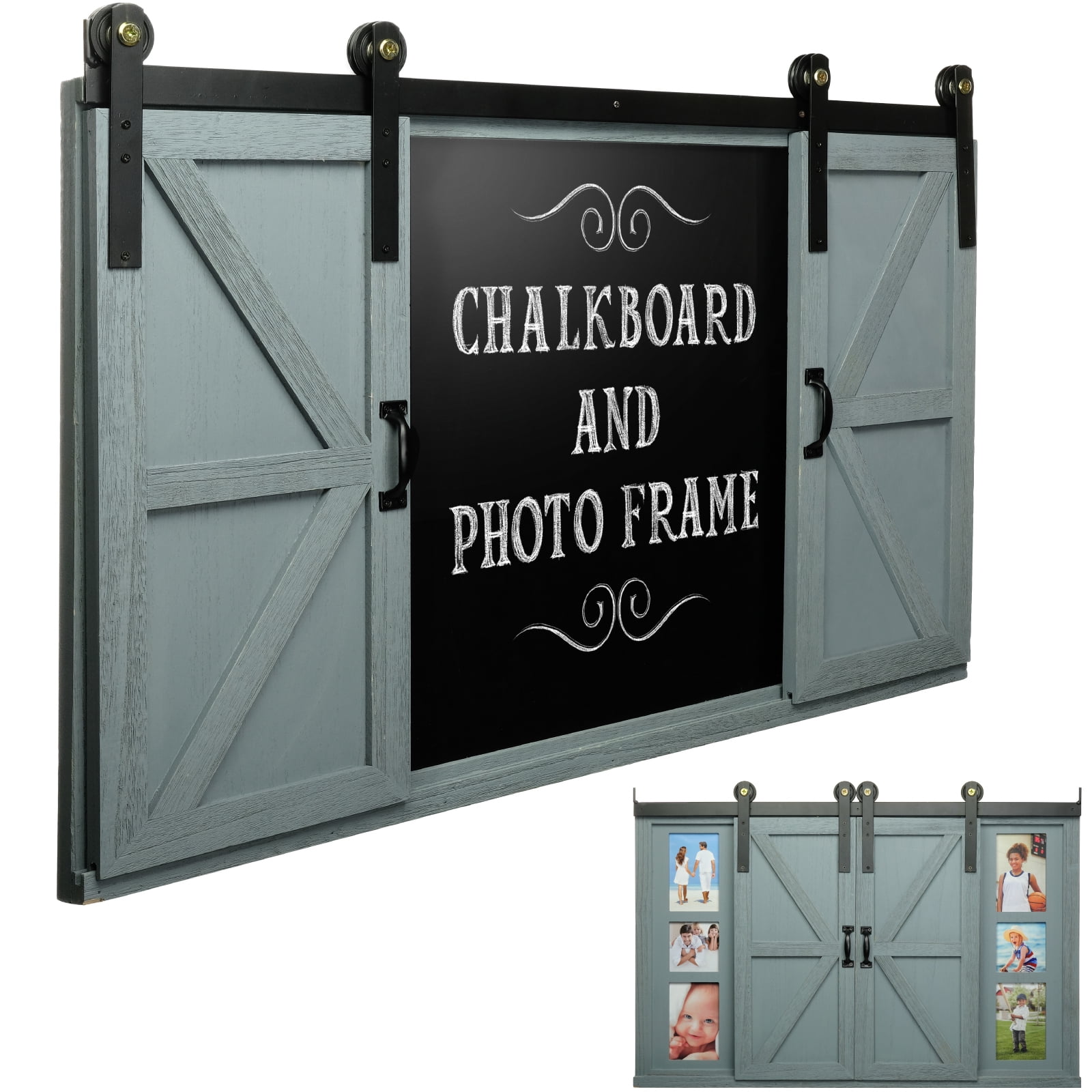 Composition Wall Mounted Chalkboard Size: 4' H x 6' L