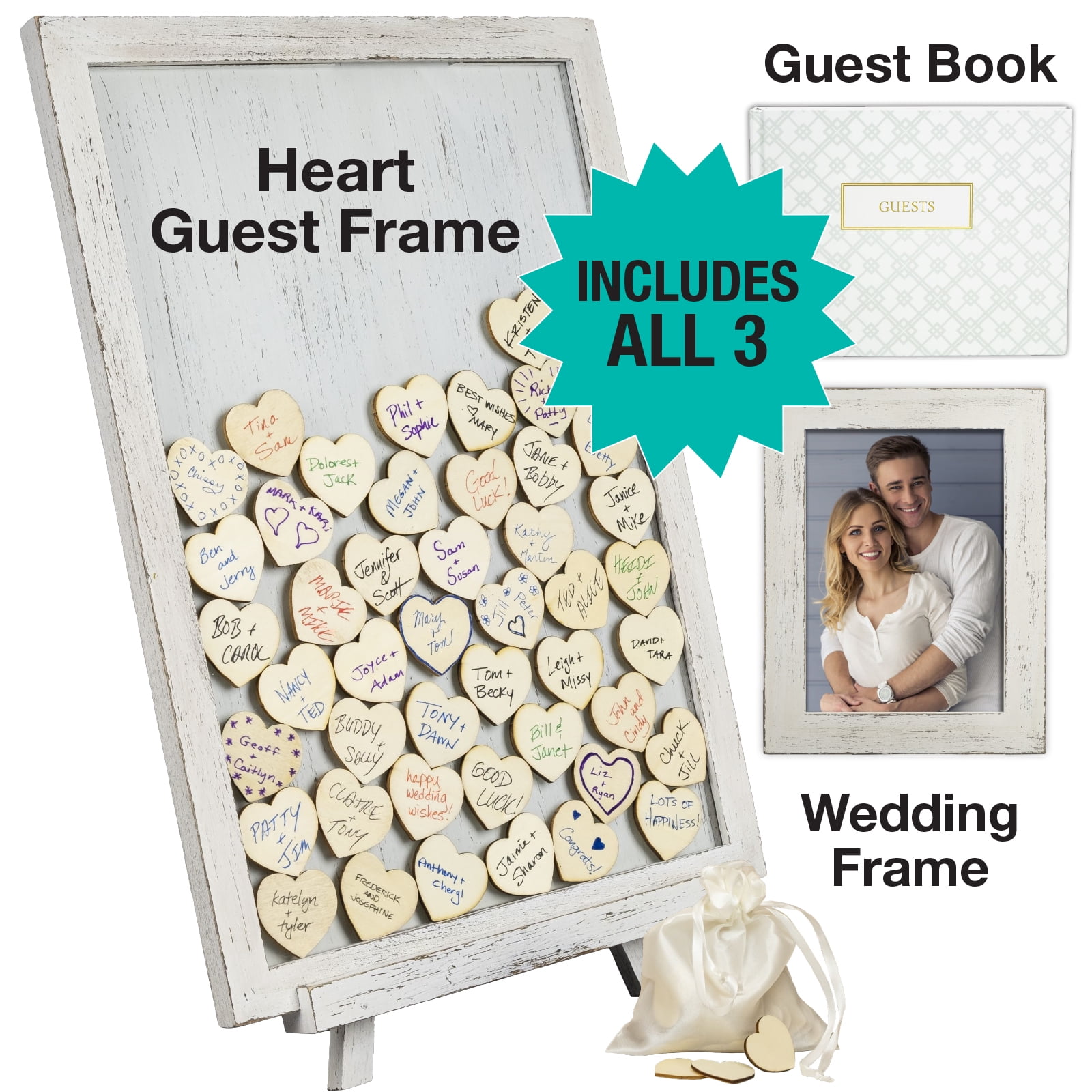 Wedding Guest Book Frame