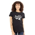 thumbnail image 1 of Excelsior Ever Upward New York Motto Womens Slim Fit Graphic Tee Brisco Brands S, 1 of 5
