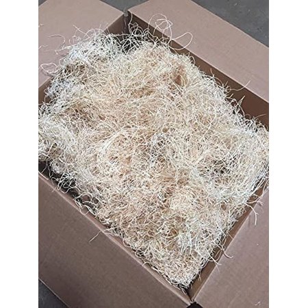 Excelsior Wood Wool Packing Filler - 10 lb - All-Natural Aspen Wood Wool for Box and Gift Basket Packaging Material