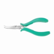 5 3/4 in TealShieldTM Bent Long Nose Plier Molded Grip Handle 2829