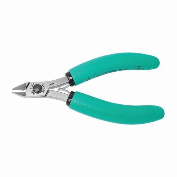 Excelta 4 1/2 in Diagonal Cutting Plier Flush Cut Uninsulated 9241E
