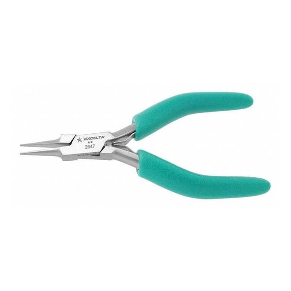 4 3/4 in TealShield(TM) Needle Nose Plier Standard Cushioned Grip Handle