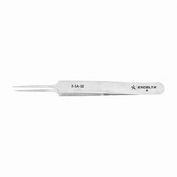 Tweezer,Very Fine,4-1/4 in. L,SS 5-SA-SE