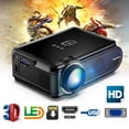 thumbnail image 1 of Excelvan BL-90 1000 Lumens 130 Inch Multimedia Portable LCD Projector Support 1080P 20,000 Hour Lamp Life HDMI/ TV/ SD Card/ AV/ VGA/ USB For Home Entertainment, 1 of 10
