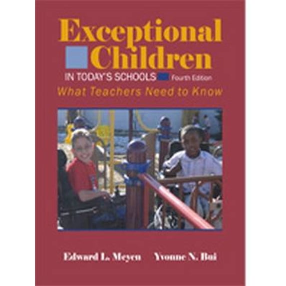 Pre-Owned Exceptional Children in Today's Schools: What Teachers Need to Know (Paperback) 0891083170 9780891083177