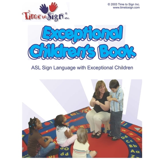 Exceptional Children's Sign Language Book: ASL Sign Language with Exceptional Children (Paperback)