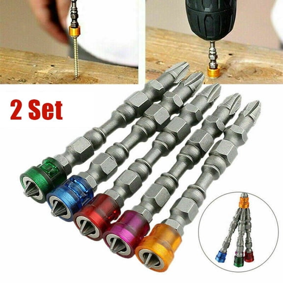 Exceptional Quality Alloy Steel Screwdriver Bit Set PH2 Double Headed (10pcs)