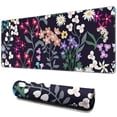 thumbnail image 1 of Exceptional Quality Big Desk Pad: XXL Extended Gaming Mouse Pad, Large Mouse Pad for Desk, Non-Slip Rubber Base, Perfect for Office, Gaming, Home - Weeds Design, 31.5 x 11.8 inches, 1 of 7