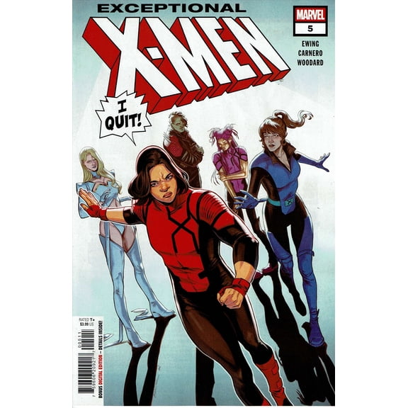 Exceptional X-Men #5 VF ; Marvel Comic Book