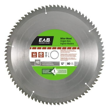 Tenryu 10-Inch 80-Tooth Melamine Finish Saw Blade | Premium Carbide Tipped