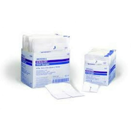 Excilon Sterile Drain Sponge ''4 x 4 , 50 Count'' 2 Pack