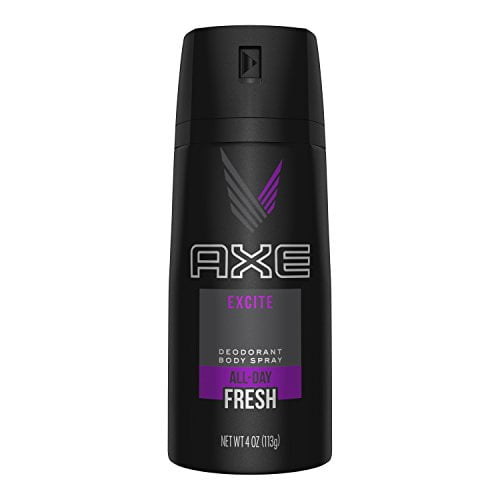 Excite Deodorant Body Spray by AXE for Unisex - 4 oz Body Spray