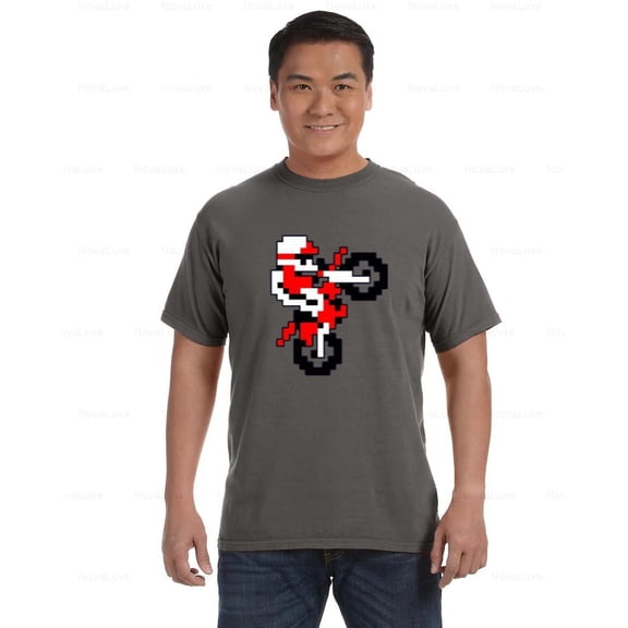 Excitebike Comfort Coler T-Shirt with Nostalgic Racer Vibe, Unisex, up to size 4XL