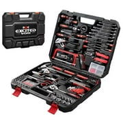 Excited Work EWHT198P011 198-Piece General Household Tool Set w/ Storage Case