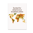thumbnail image 1 of Excited for Adventurous Breakfast Plates - Foodie Enthusiast - 13x19 Poster Print, 1 of 4
