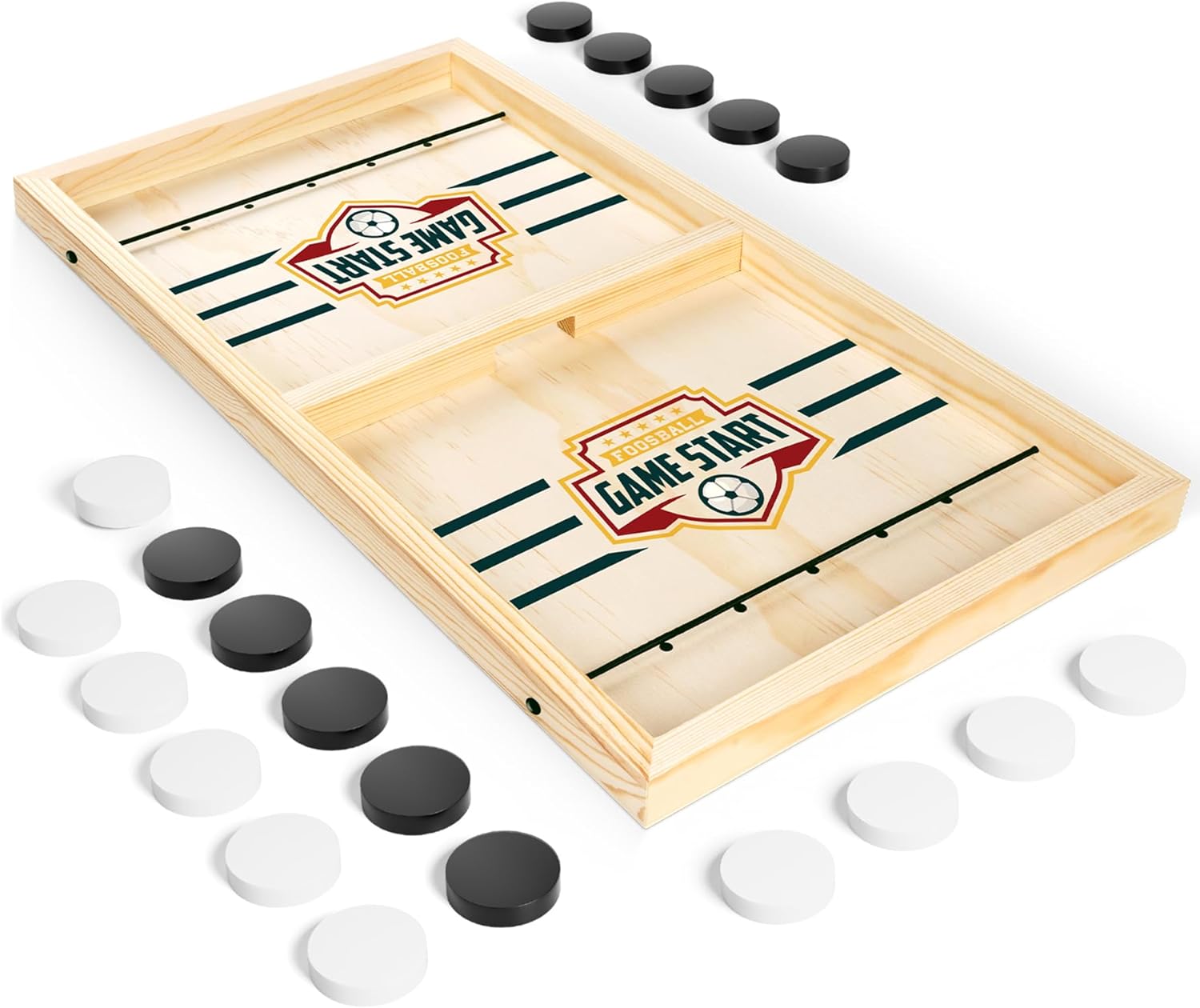 Exciting Fast Sling Puck Game,Crash Bash Board Game,Table Top Hockey