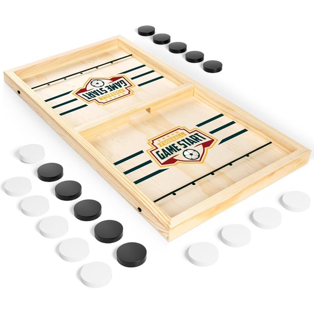 Exciting Fast Sling Puck Game,Crash Bash Board Game,Table Top Hockey