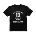 thumbnail image 1 of Exciting Tstars Unisex 13th Birthday T-Shirt - Memorable Gift for Teens - Youth Graphic Tee for Birthday Celebrations - Stylish Thirteen-Year-Old Birthday Apparel - Trendy Teenage Party Outfit, 1 of 6