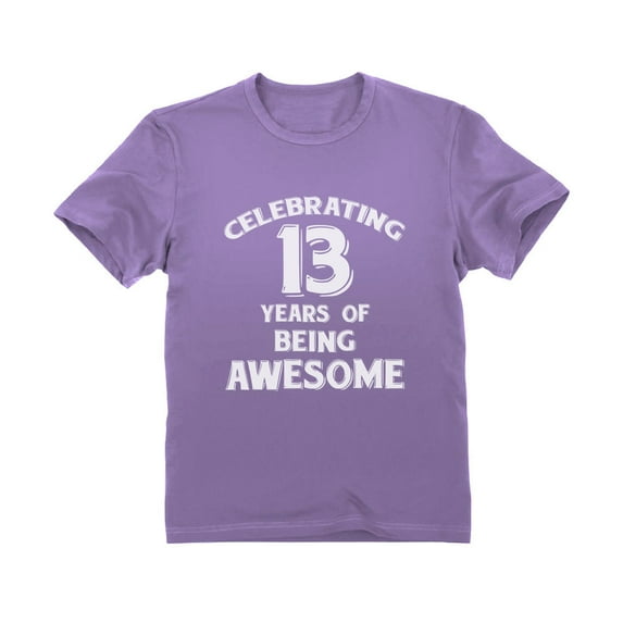 Exciting Tstars Unisex 13th Birthday T-Shirt - Memorable Gift for Teens - Youth Graphic Tee for Birthday Celebrations - Stylish Thirteen-Year-Old Birthday Apparel - Trendy Teenage Party Outfit