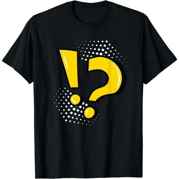 Exclamation Mark Question Mark Punctuation Mark School T-Shirt