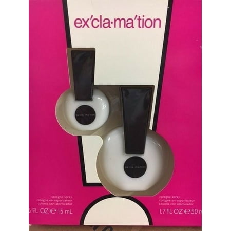 Exclamation Perfume for Women By Coty 2 Pc. Set NEW.