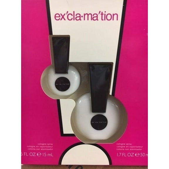 Exclamation Perfume for Women By Coty 2 Pc. Set NEW.