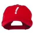 thumbnail image 1 of Exclamation Point Embroidered Cap - Red OSFM, 1 of 5