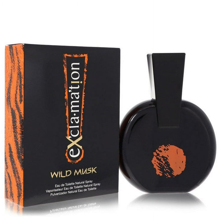 Exclamation Wild Musk Eau De Toilette Spray By Coty - 3.4 oz Exclamation Wild Musk Eau De Toilette Spray By Coty - 3.4 oz