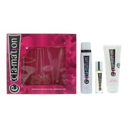 Exclamation by Coty for Women 3pc Set 15ml Cologne Spray + 90ml Perfumed Body Spray + 115ml Perfumed Body Lotion