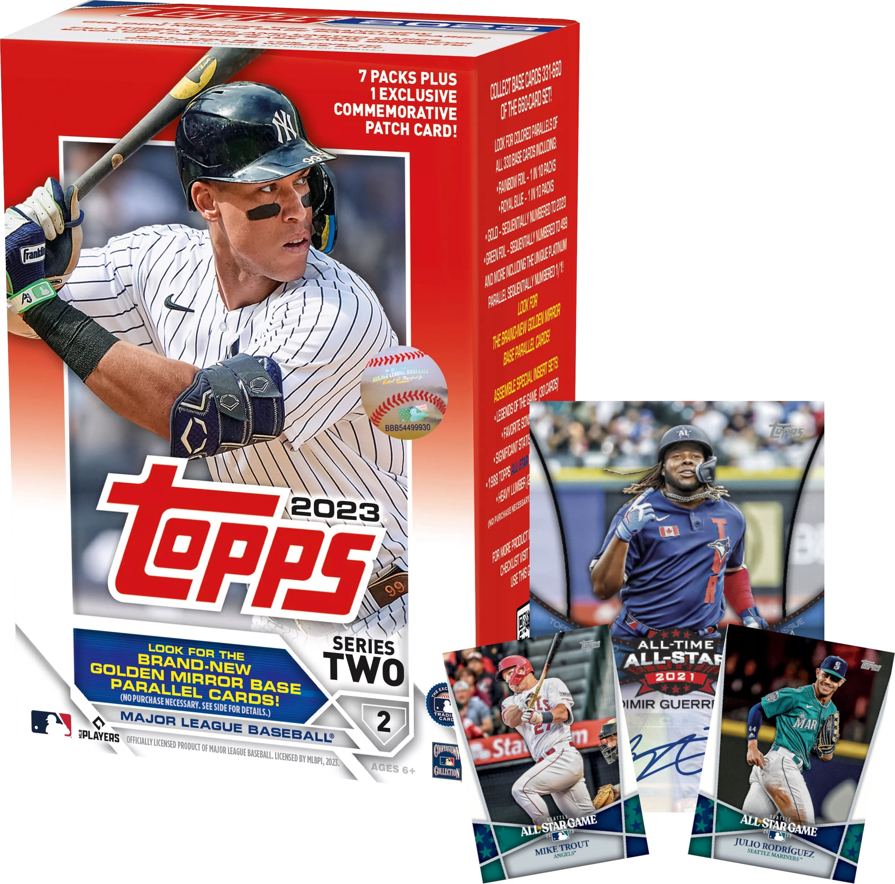 Exclusive! 2023 Topps Series 2 Baseball Blaster Box - Free All-Star Game  Card Pack!