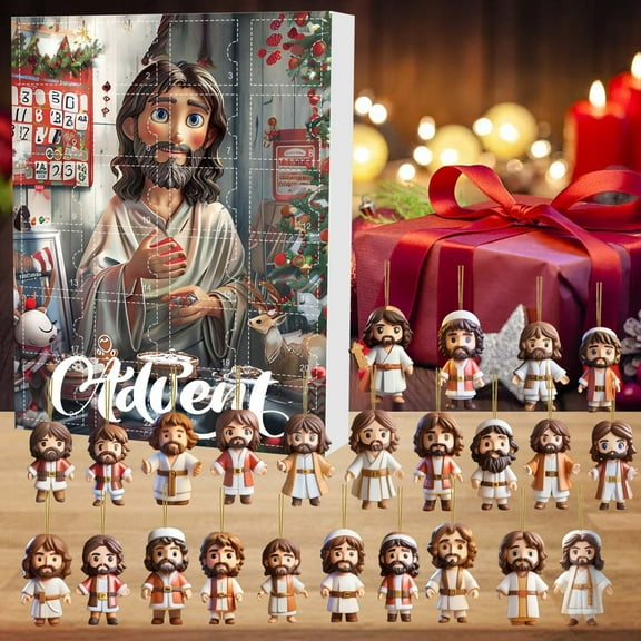 Exclusive 2024 Advent Calendar 24 Day Blind Countdown Christmas Countdown Set for Holiday Festivities and Winter Celebrations