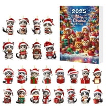 Exclusive 2025 Christmas 24-Day Countdown Calendar - Surprise Gifts (2D Baby Dolls, Christmas Pendants)