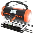 thumbnail image 1 of Exclusive 4000mAh Emergency Weather Radio with Cooling Fan, Solar Hand Crank, 1 of 9