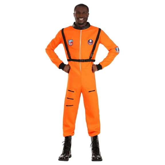 Exclusive Adult Classic Orange Astronaut Costume