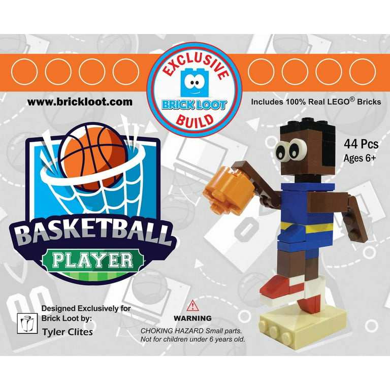 Exclusive Brick Loot Build Basketball Player by Tyler Clites – 100% LEGO  Bricks