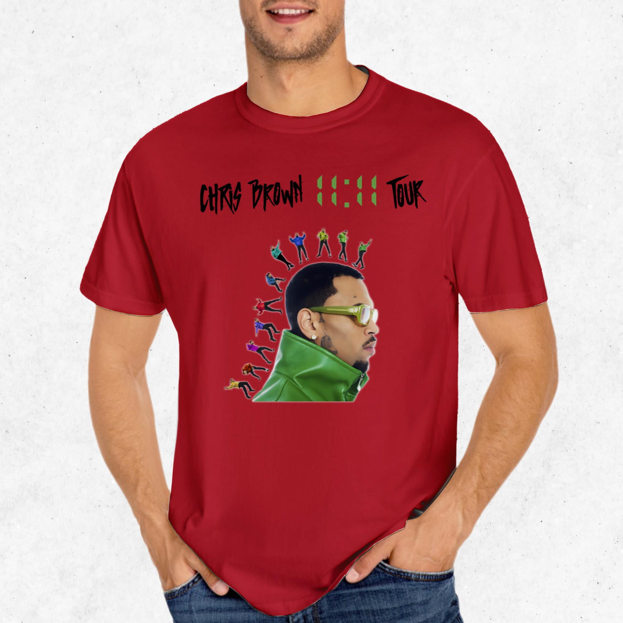 Exclusive Chris Brown 2024 Tour Concert TShirt Limited Edition