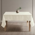 thumbnail image 1 of Exclusive Fabrics  Performance Twill Table Cloth (1 PC) 54 X 108 - Light Cream, 1 of 5