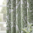 thumbnail image 1 of Exclusive Fabrics  Tea Time Room Darkening Curtain (2 Panels) Tea Time Green 50 X 84 84 Inches, 1 of 5