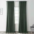 thumbnail image 1 of Exclusive Fabrics  Thermal Insulated Solid Blackout 120-inch Curtain Panel Pair, 1 of 6