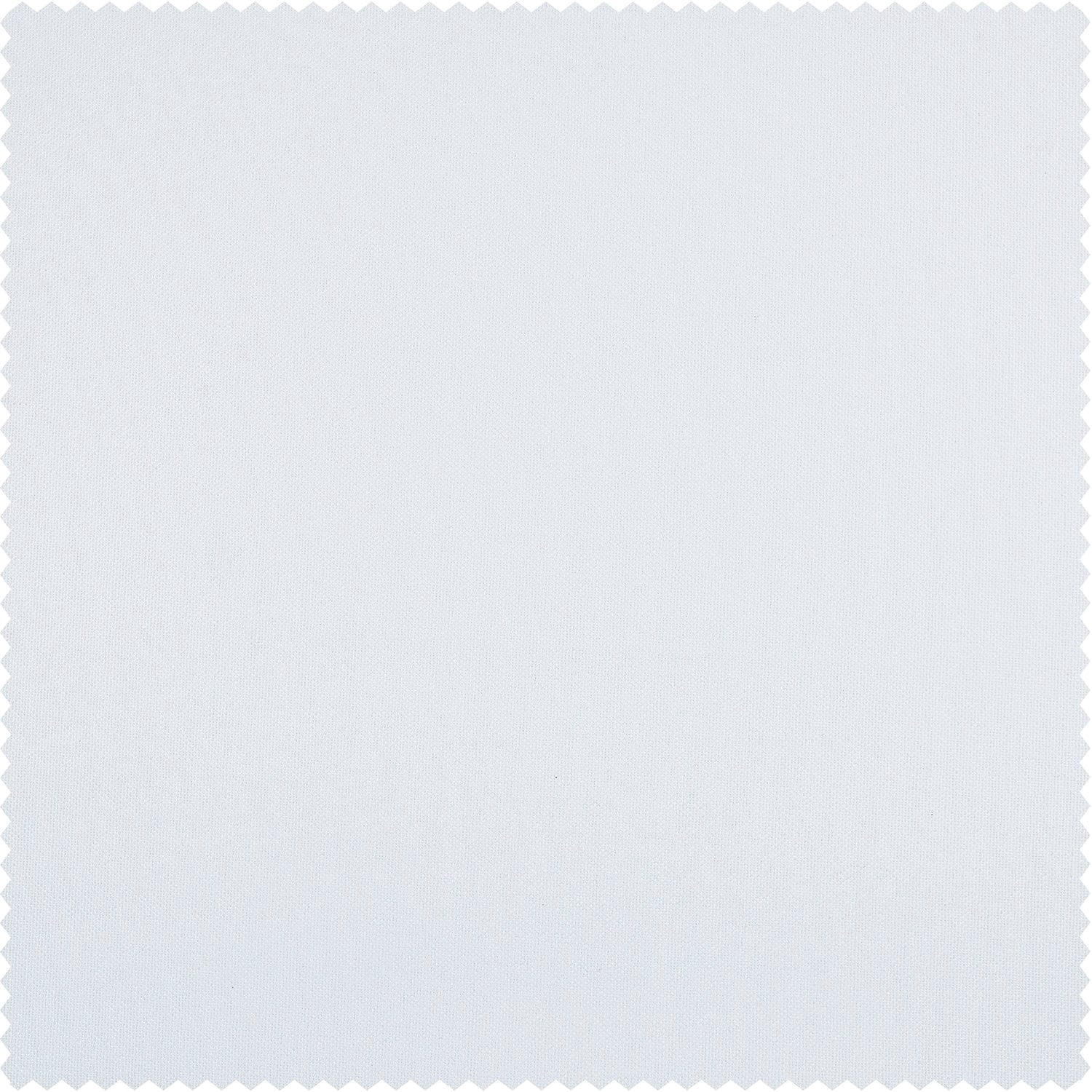 Exclusive Fabrics  Vintage Thermal Cross Linen Weave Blackout Curtains (1 Panel) White 50 X 96 96 Inches