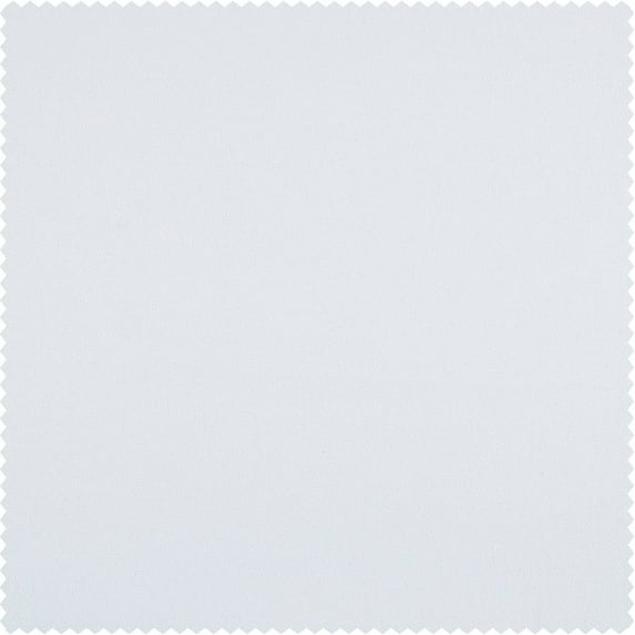 Exclusive Fabrics  Vintage Thermal Cross Linen Weave Blackout Curtains (1 Panel) White 50 X 96 96 Inches