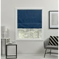 thumbnail image 1 of Exclusive Home Acadia 100% Blackout Roman Shade, 23"x64", Chambray Blue, 1 of 13