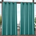 thumbnail image 1 of Exclusive Home Aztec Indoor Outdoor Grommet Top Curtain Panel Pair, 1 of 7