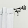 thumbnail image 1 of Exclusive Home Contemporary, Modern Matte Square Adjustable Double Curtain Rods Set, 36 in - 72 in, 1 of 8