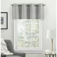 thumbnail image 1 of Exclusive Home Curtains Loha Light Filtering Grommet Straight Valance, 54x18, Dove Grey, 1 of 5