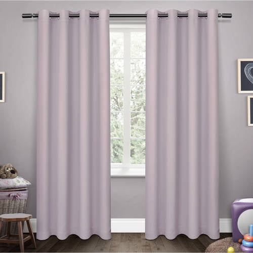 Exclusive Home Curtains Sateen Twill Woven Room Darkening Blackout