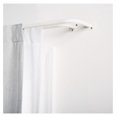 Exclusive Home Fetter Wrap Around Double Curtain Rod, Matte White