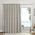 thumbnail image 1 of Exclusive Home Forest Hill Patio Room Darkening Blackout Grommet Top Patio Curtain Panel, 108"x84", Linen, 1 of 7